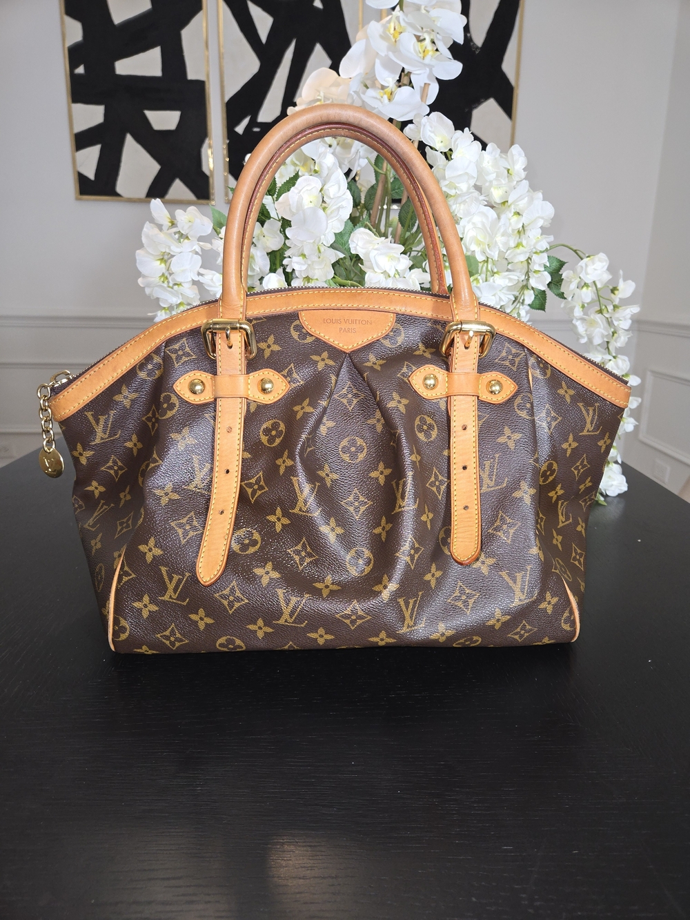 Louis Vuitton Tivoli GM Brown Monogram Canvas with Vachetta Trim